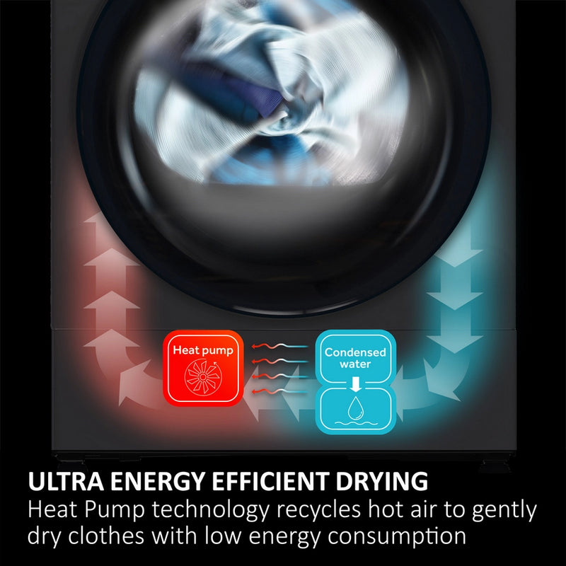 Haier X5 Plus HD90-D357AU1-UK 9kg Heat Pump Tumble Dryer