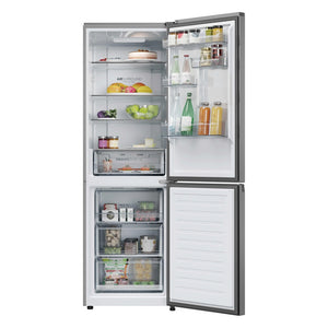 Haier HDPR3618DNPK Serie 3 Freestanding Fridge Freezer