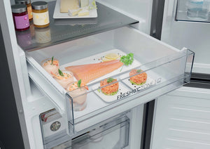 Haier HDPR3618DNPK Serie 3 Freestanding Fridge Freezer