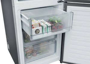 Haier HDPR3618DNPK Serie 3 Freestanding Fridge Freezer