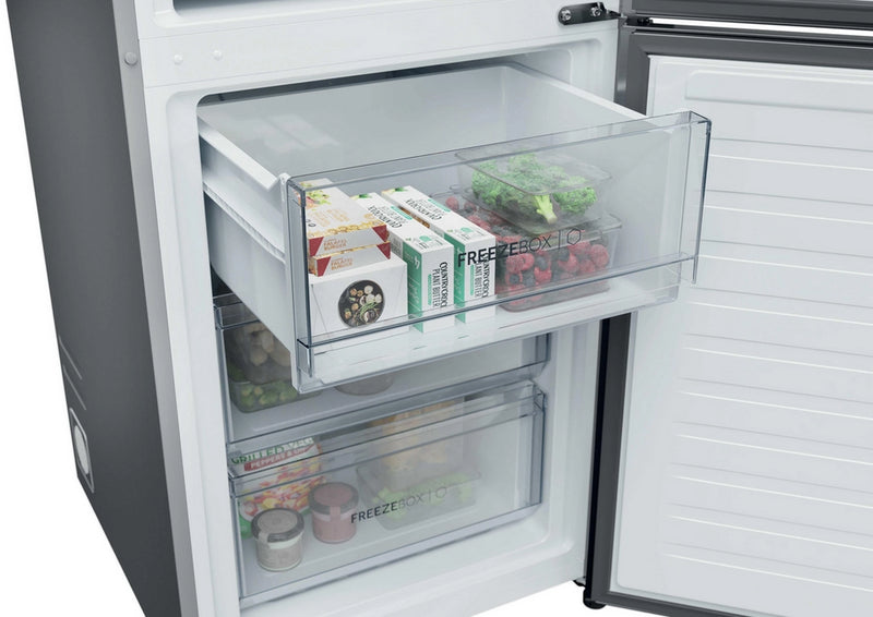 Haier HDPR3618DNPK Serie 3 Freestanding Fridge Freezer