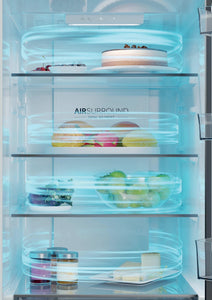 Haier HDPR3618DNPK Serie 3 Freestanding Fridge Freezer