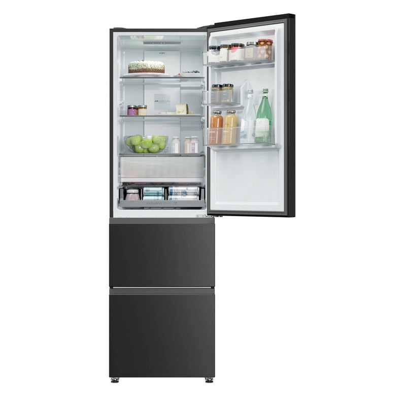Haier HTR3518ENMTK Freestanding Fridge Freezer