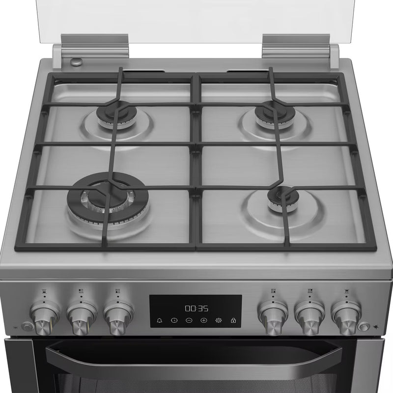 Hotpoint HDG6GDCWX 60cm Freestanding Gas Cooker