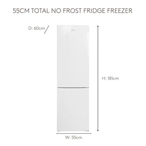Haden HFF253W Freestanding Frost Free Fridge Freezer