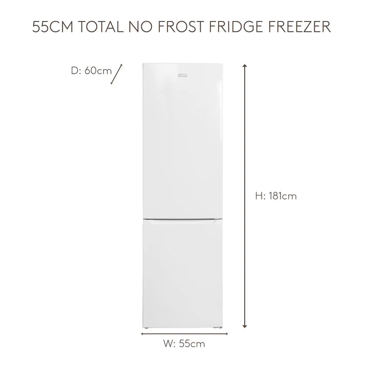 Haden HFF253W Freestanding Frost Free Fridge Freezer