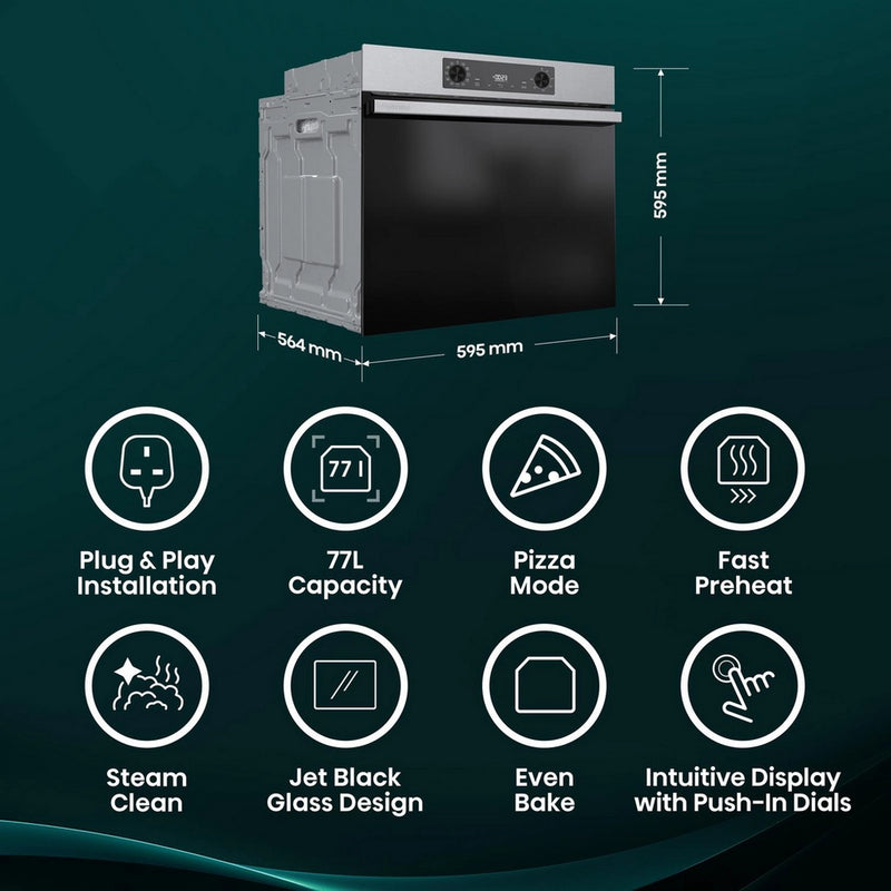 Hisense BI622AXPGUK Built In Electric Single Oven