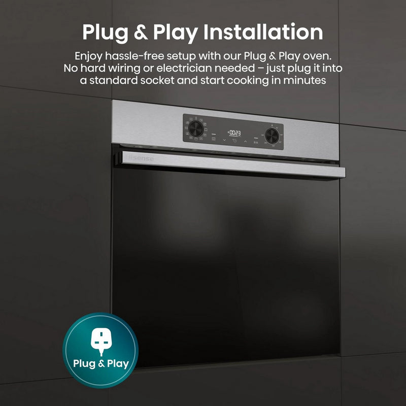 Hisense BI622AXPGUK Built In Electric Single Oven
