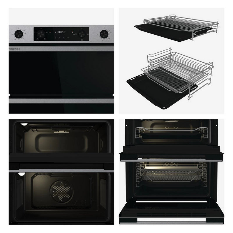 Hisense BUD714221CX Built Under Double Oven