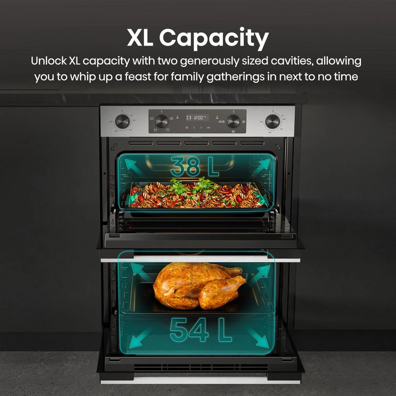 Hisense BUD714221CX Built Under Double Oven