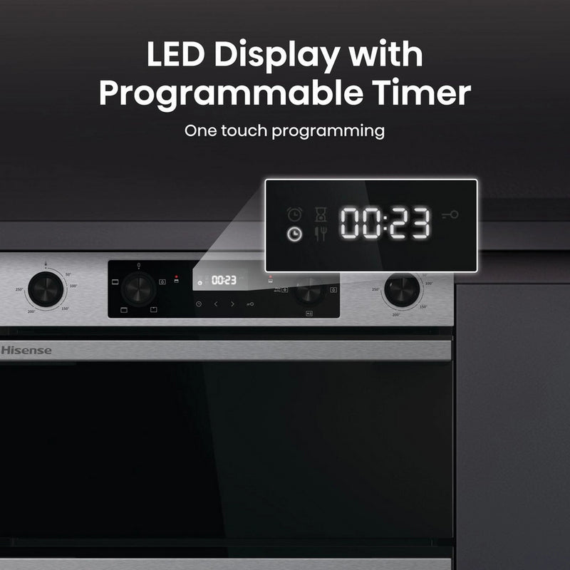 Hisense BUD714221CX Built Under Double Oven