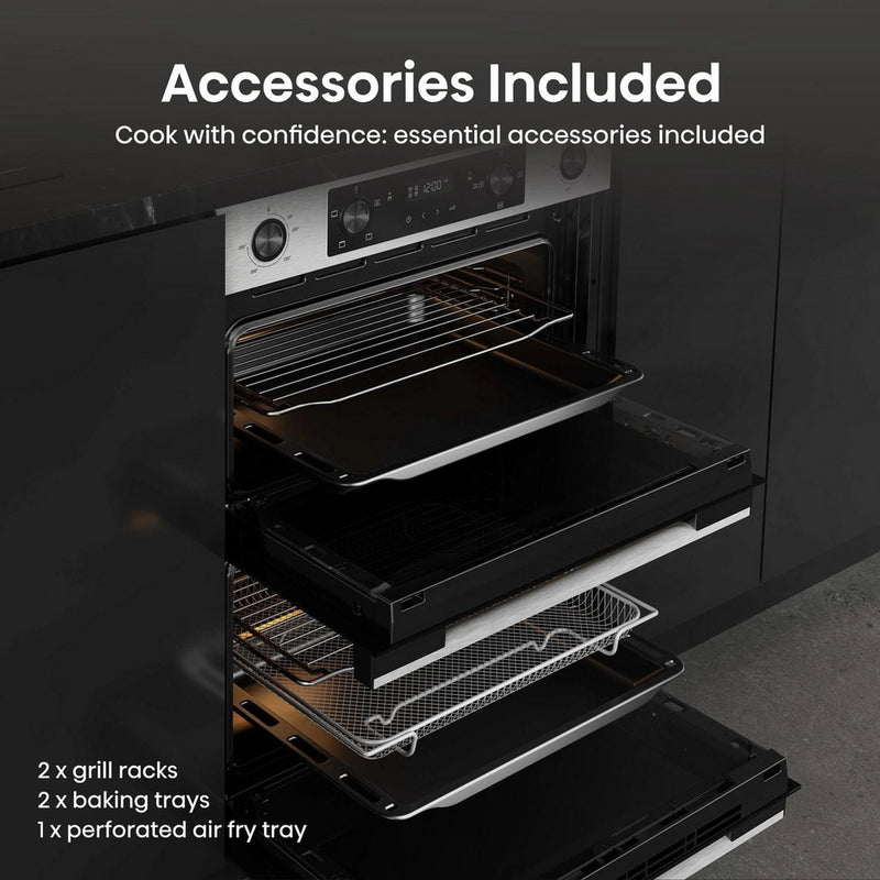Hisense BUD714221CX Built Under Double Oven