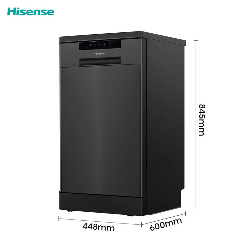 Hisense HS523E15BUK 10 Place Slimline Freestanding Dishwasher