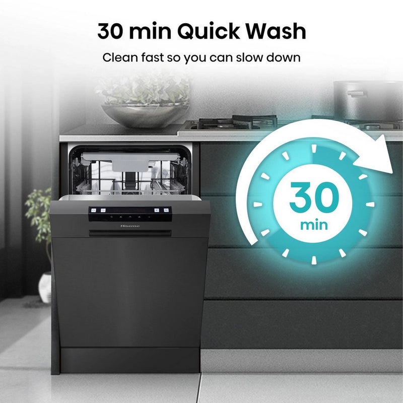 Hisense HS523E15BUK 10 Place Slimline Freestanding Dishwasher