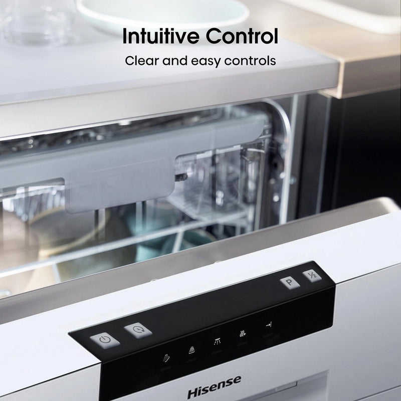 Hisense HS523E15WUK 10 Place Slimline Freestanding Dishwasher