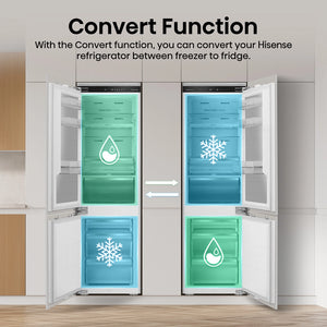 Hisense RB5B250SSWC1 60/40 Frost Free Integrated Fridge Freezer