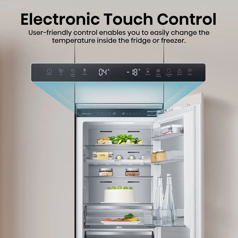 Hisense RB5B250SSWC1 60/40 Frost Free Integrated Fridge Freezer