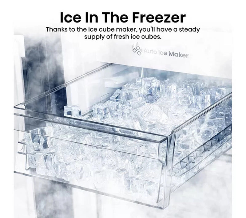 Hisense RQ5P470SYFD Non Plumbed Black American Fridge Freezer