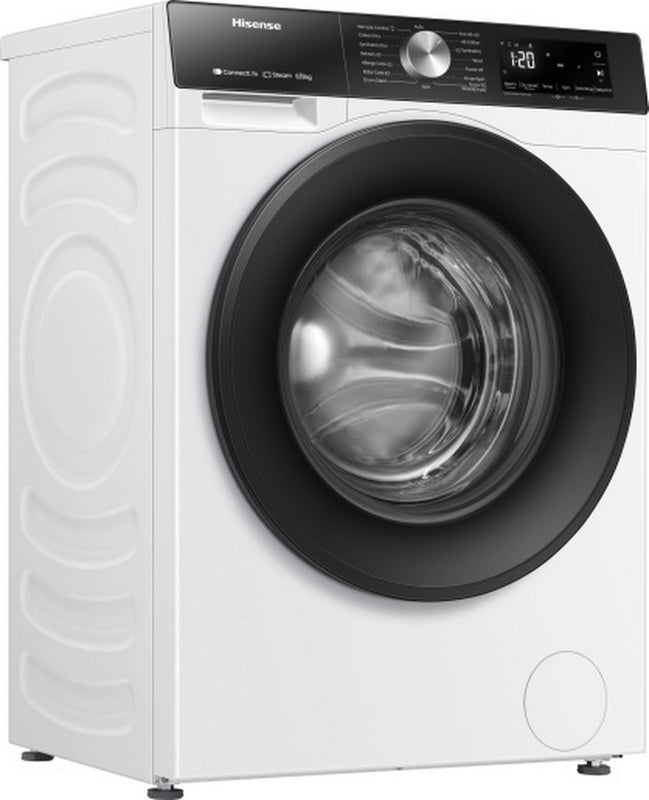 Hisense WD3S8043BW3 WiFi-enabled 8kg/5kg 1400 Spin Washer Dryer