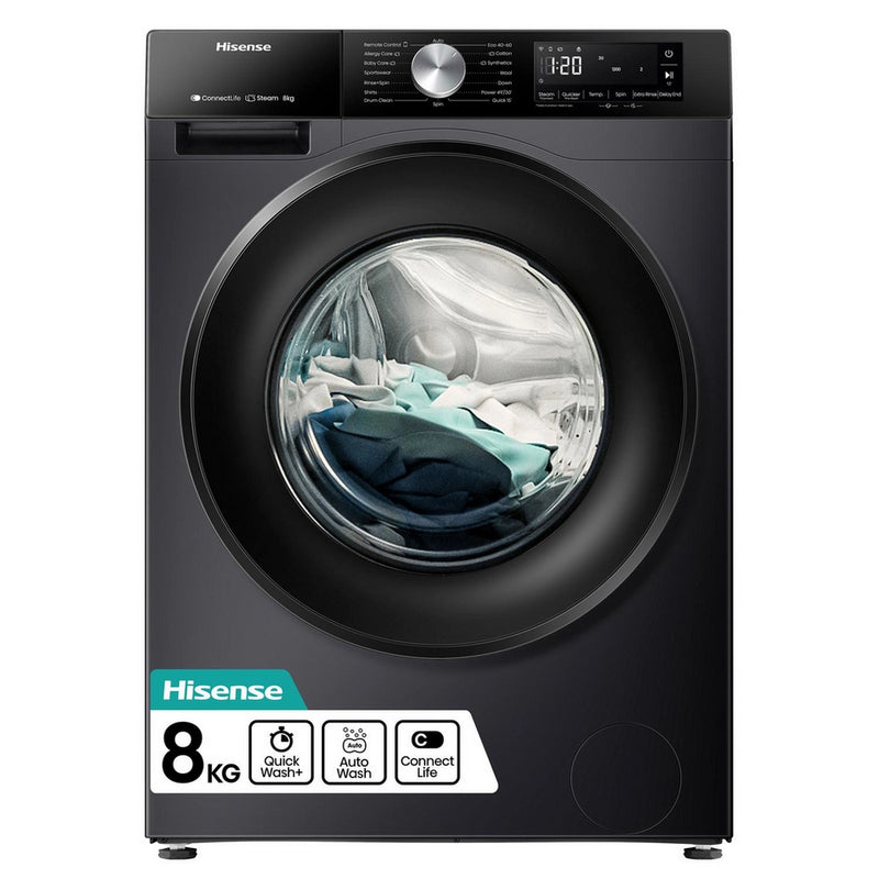 Hisense WF3S8043BB3 8kg 1400rpm Washing Machine