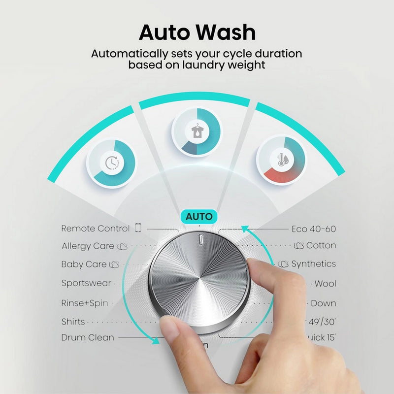 Hisense WF3S9043BW3 9kg 1400rpm Washing Machine