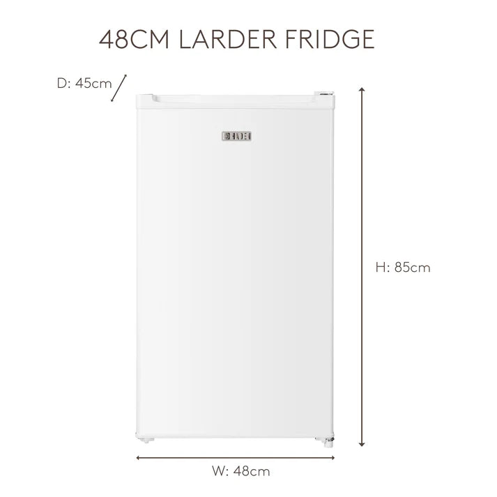Haden HL794W-E Freestanding Under Counter Larder Fridge
