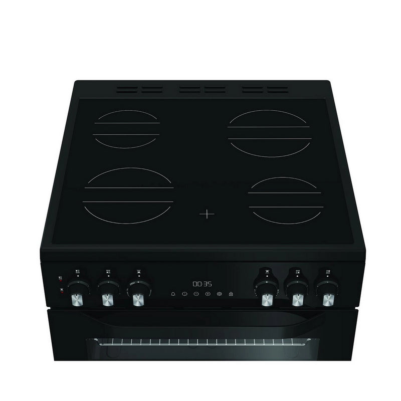 Hotpoint HDE6VDC2B1 Freestanding Ceramic Electric Cooker - Black