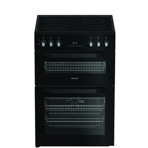 Hotpoint HDE6VDC2B1 Freestanding Ceramic Electric Cooker - Black