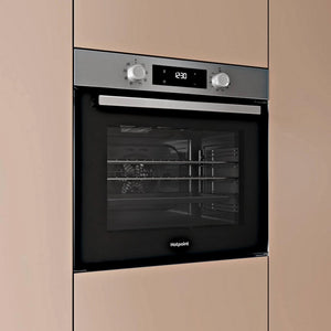 Hotpoint HOEU25CZXUK Built In Electric Single Oven Stainless Steel