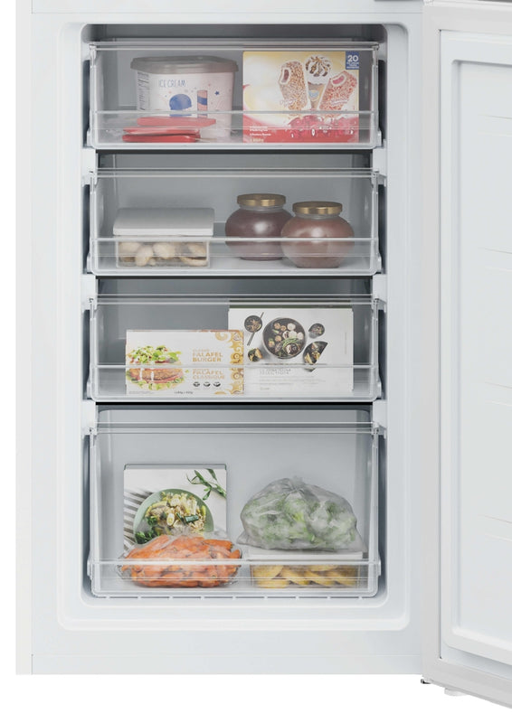 Hoover HVCT3L517EWKR Freestanding 50/50 Fridge Freezer