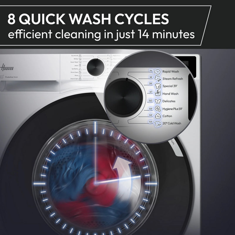 Hoover HGWD 485SB8C-80 8kg/5kg 1400rpm Washer Dryer
