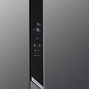 Hoover HHSBSO-6174XK-1 Stainless Steel American Fridge Freezer