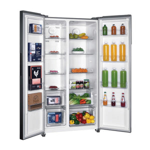 Hoover HHSBSO-6174XK-1 Stainless Steel American Fridge Freezer