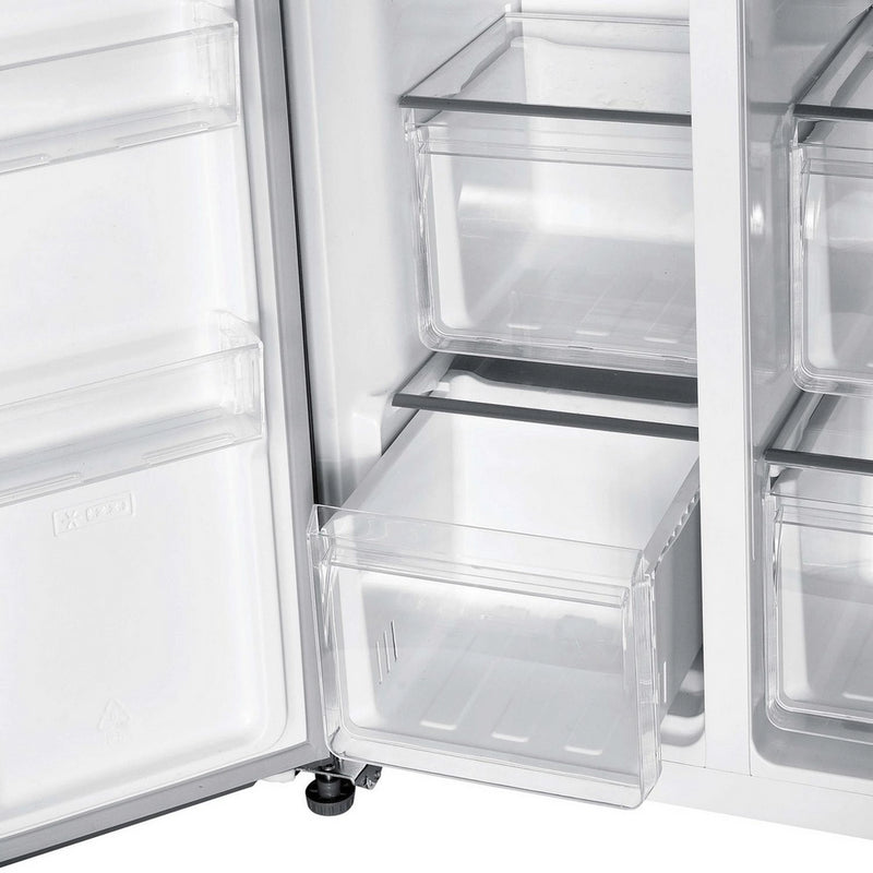 Hoover HHSBSO-6174XK-1 Stainless Steel American Fridge Freezer