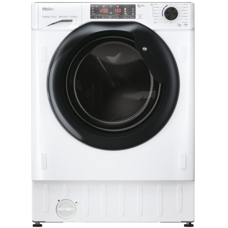 Haier HWQ90B416FWB Integrated Washing Machine - DB Domestic Appliances