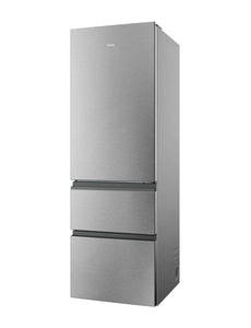 Haier Series 3 HTR3618DNMM Freestanding Fridge Freezer - No Frost - 60/40 - Inox