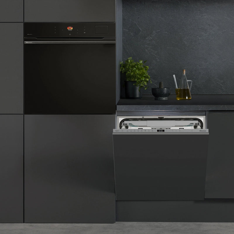Hisense I6 Series HV16AUK Full Size Integrated Dishwasher | 16 Place Set | A Rated