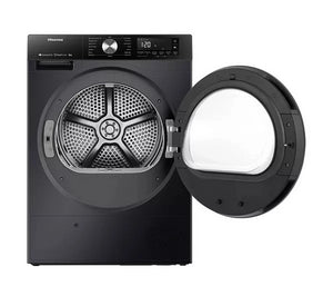 Hisense Series 3S DH3S802BB3 8kg Heat Pump Tumble Dryer – Sensor Drying & Wi‑Fi – Black (A+++ Rated)