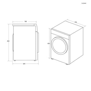 Hoover H-DRY 350 HRE C10TE-80 10kg Condenser Tumble Dryer