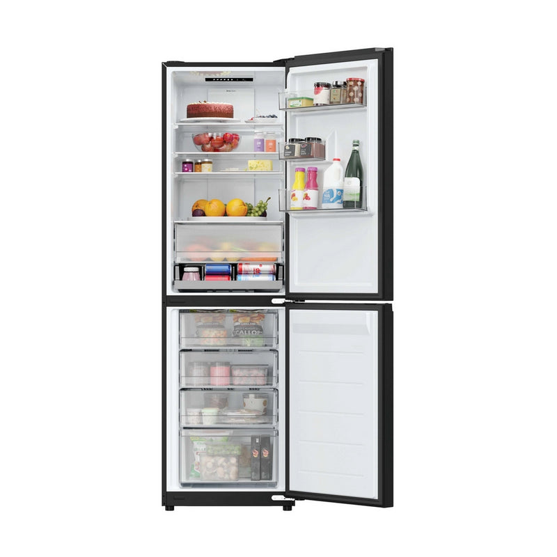 Hoover HONCQ3T518ENTK Freestanding Fridge Freezer – 306L Total, Total No Frost – Black (E Rated)