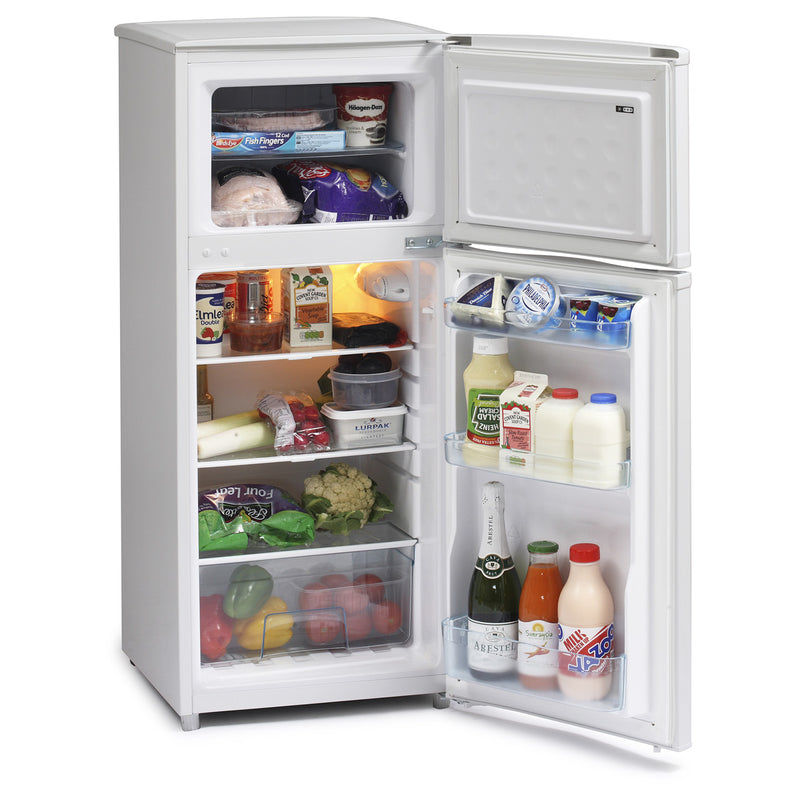 IceKing FF115EW Freestanding Fridge Freezer - Manual Defrost - 20/80 - White