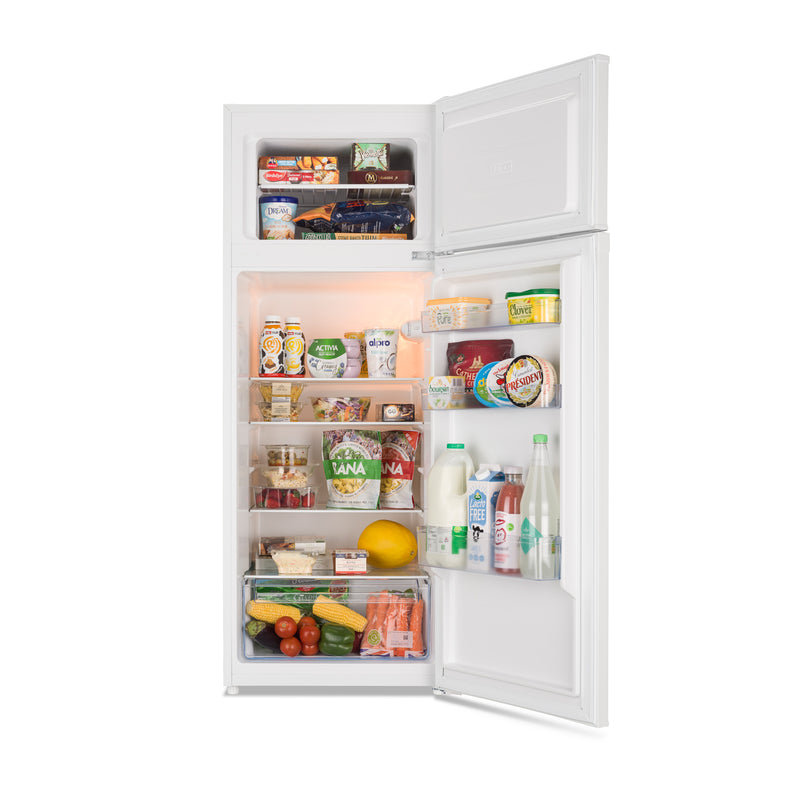 IceKing FF218EW Freestanding Fridge Freezer - Manual Defrost - 20/80 - White