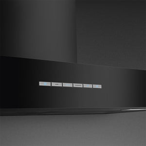 Smeg KBT600BL Black 60cm Cooker Hood