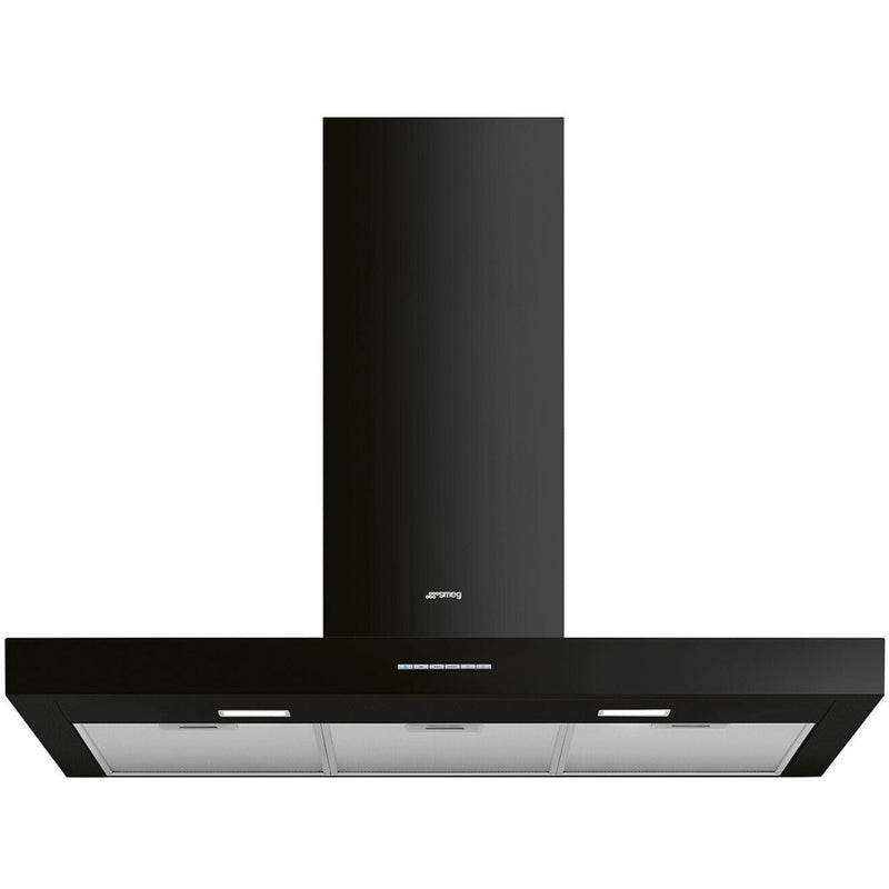 Smeg KBT100BL Black 100cm Cooker Hood