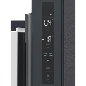 Siemens KF96NAXEAG iQ300 Black American Fridge Freezer