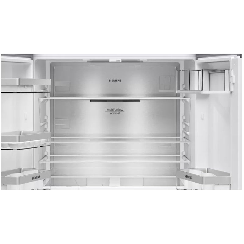 Siemens KF96NAXEAG iQ300 Black American Fridge Freezer