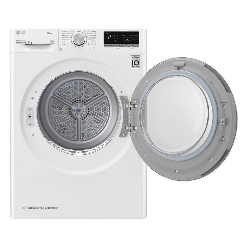 LG FDV709W 9kg Heat Pump Tumble Dryer