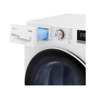 LG FDV709W 9kg Heat Pump Tumble Dryer