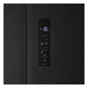 LG GMM42ABBEH American Fridge Freezer Matte Black