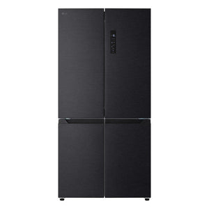 LG GMM42ABBEH American Fridge Freezer Matte Black